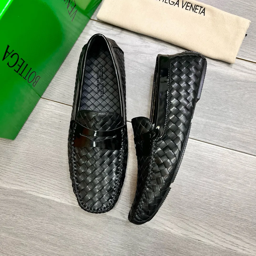 Factory price: 420💰BV new men's shoes original replica👉👉High-end men's casual beanie shoes/💞driving shoes! 🔊Upper imported cowhide woven, ☑️Sheepskin lining, one-step design, light and smart ☮☮Suitable for all kinds of travel, exclusive new style, real shot, size 38-44, (45 can be customized)